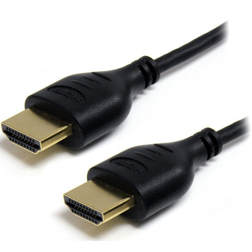 StarTech.com 3 ft High Speed Slim HDMI Digital Video Cable with Ethernet - M/M HDMIMM3HSS