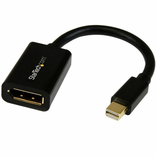 StarTech.com 6in Mini DisplayPort to DisplayPort Video Cable Adapter - M/F MDP2DPMF6IN