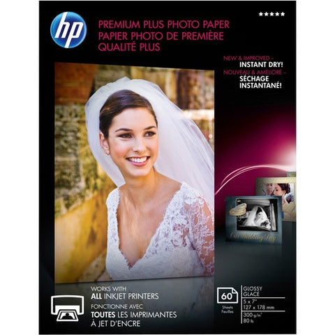 HP Premium Plus 5x7 Photo Paper CR669A