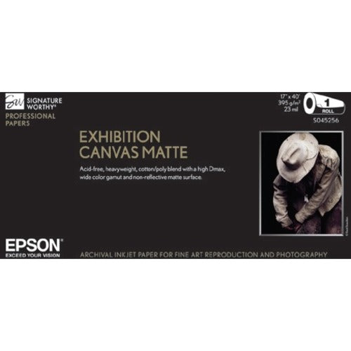 Epson Exhibition Canvas Matte, 17 x 22, 25 Sheets S045261