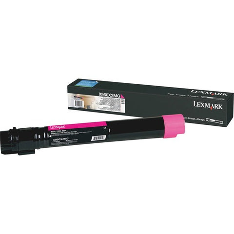 Lexmark X950X2CG/KG/MG/YG Toner Cartridges X950X2MG