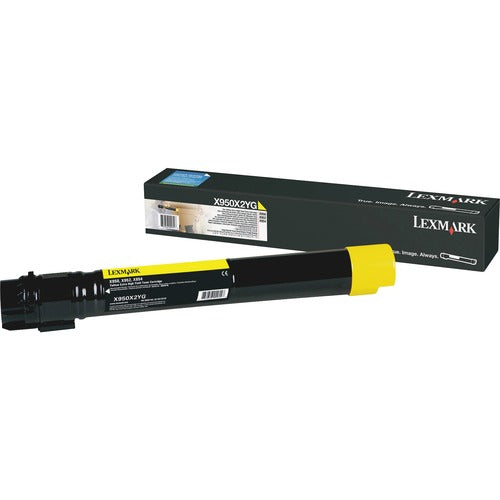 Lexmark X950X2CG/KG/MG/YG Toner Cartridges X950X2YG