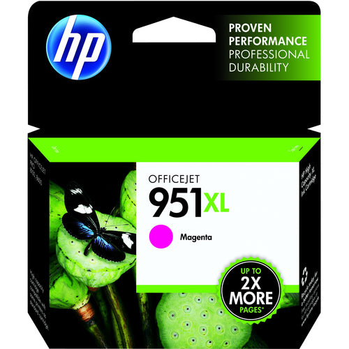 HP 951XL Magenta Officejet Ink Cartridge CN047AN#140