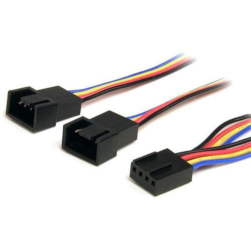 StarTech.com 12in 4 Pin Fan Power Splitter Cable FAN4SPLIT12