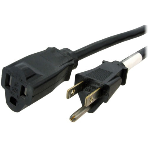 StarTech.com 6 ft 14 AWG Power Cord Extension - NEMA 5-15R to NEMA 5-15P PAC101146