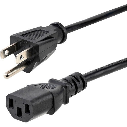 StarTech.com 15 ft Standard Computer Power Cord - NEMA5-15P to C13 PXT10115