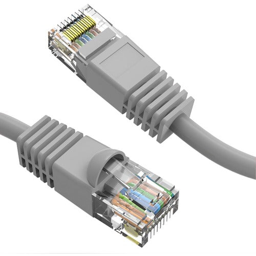 Axiom 1FT CAT6 UTP 550mhz Patch Cable Snagless Molded Boot (Gray) C6MB-G1-AX