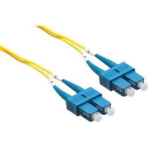 Axiom SC/SC Singlemode Duplex OS2 9/125 Fiber Optic Cable 5m SCSCSD9Y-5M-AX