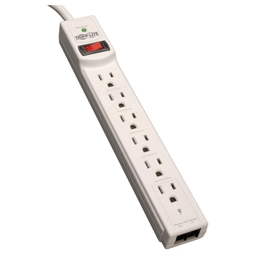 Tripp Lite by Eaton Protect It TLP608TEL 6-Outlets Surge Suppressor TLP608TEL