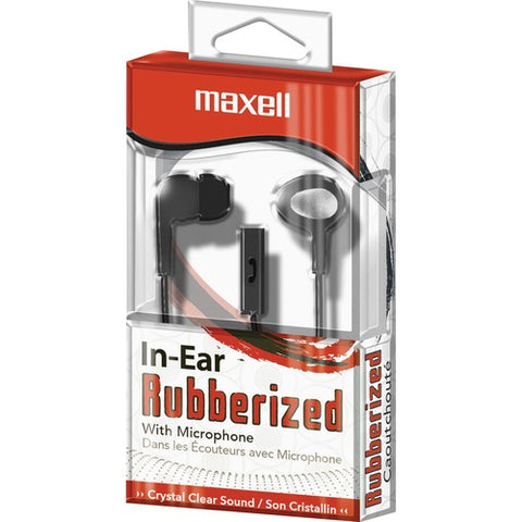 Maxell In-Ear Earbuds with Microphone and Remote 190300