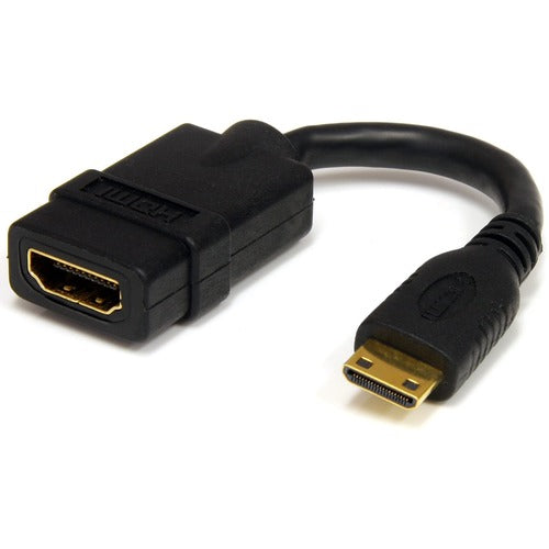 StarTech.com 5in High Speed HDMI Adapter Cable - HDMI to HDMI Mini- F/M HDACFM5IN