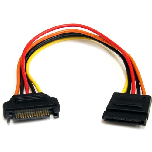 StarTech.com 8in 15 pin SATA Power Extension Cable SATAPOWEXT8