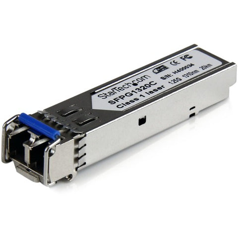 StarTech.com 1.25 Gbps Gigabit 1310nm GBIC SM LC Fiber SFP Transceiver w/ DDM - 20km SFPG1320C