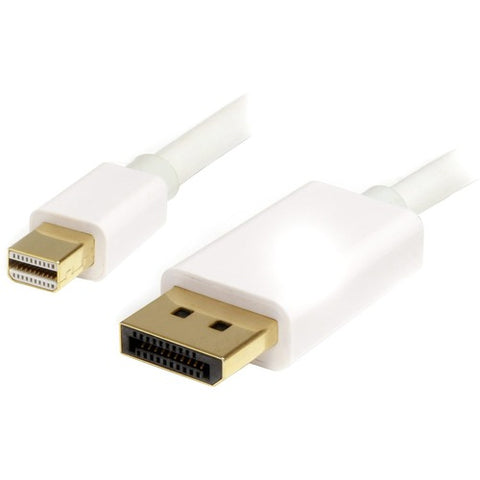 StarTech.com Mini DisplayPort to DisplayPort Cable Audio/Video Cable MDP2DPMM3MW