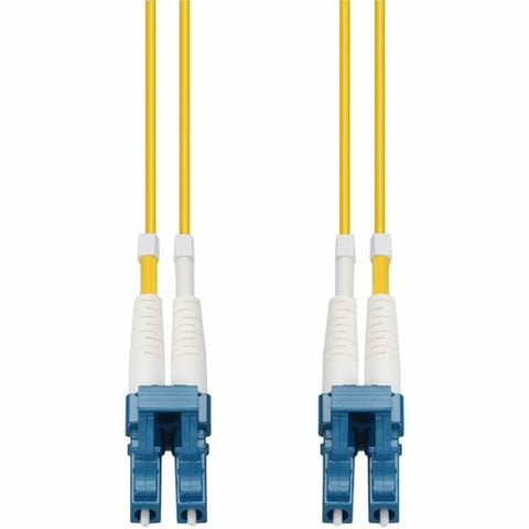 AddOn 1m LC to LC Yellow OS2 Duplex OFNR (Riser-Rated) SMF Fiber Patch Cable ADD-LC-LC-1M9SMF