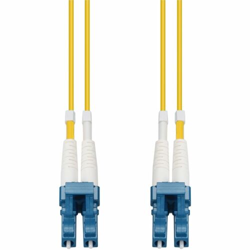 AddOn 3m LC to LC Yellow OS2 Duplex OFNR (Riser-Rated) SMF Fiber Patch Cable ADD-LC-LC-3M9SMF