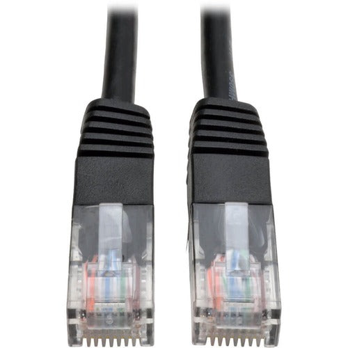 Tripp Lite series 15-ft. Cat5e 350MHz Molded Cable (RJ45 M/M) - Black N002-015-BK