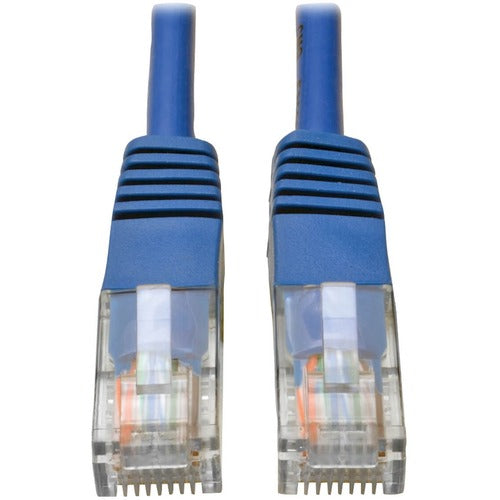 Tripp Lite by Eaton 30-ft. Cat5e 350MHz Molded Cable (RJ45 M/M) - Blue N002-030-BL