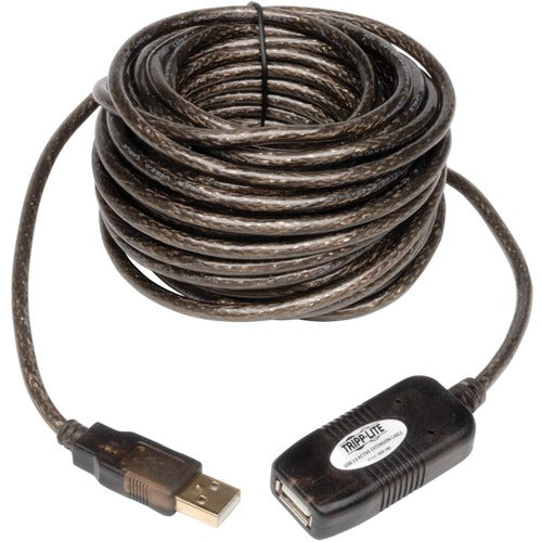 Tripp Lite by Eaton 10-meter ( 3.28 ft. ) USB2.0 A/A Hi-Speed Active Extension / Repeater Cable U026-10M