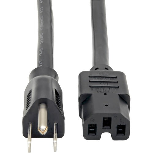 Tripp Lite series 4-ft. Heavy Duty 14AWG Power Cord, 5-15P - to - C15 P019-004