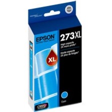 Epson 273XL, Cyan Ink Cartridge, High Capacity (T273XL220) T273XL220-S