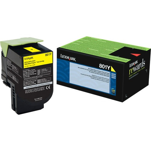 Lexmark 80C10 Toner Cartridges 80C10Y0