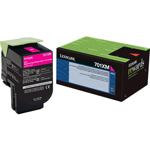 Lexmark 70C1XC0/KO/MO/YO Toner Cartridges 70C1XM0