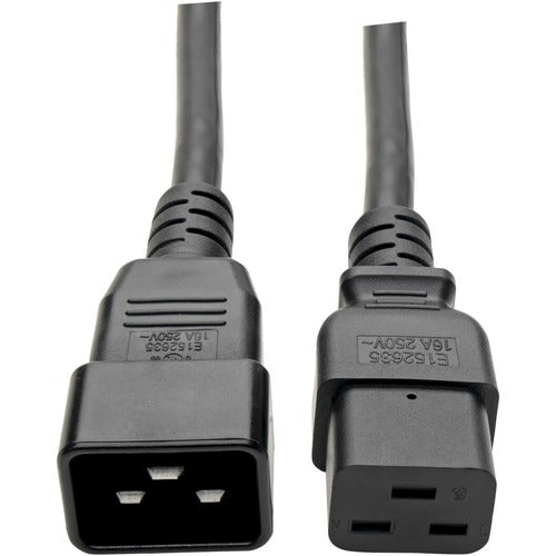 Tripp Lite series 10-ft. 12AWG Heavy Duty Power cord (IEC-320-C19 to IEC-320-C20) P036-010