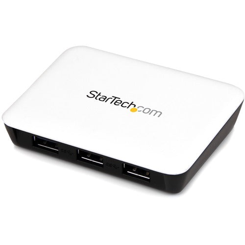 StarTech.com 3 Port SuperSpeed USB 3.0 Hub with Gigabit Ethernet ST3300U3S