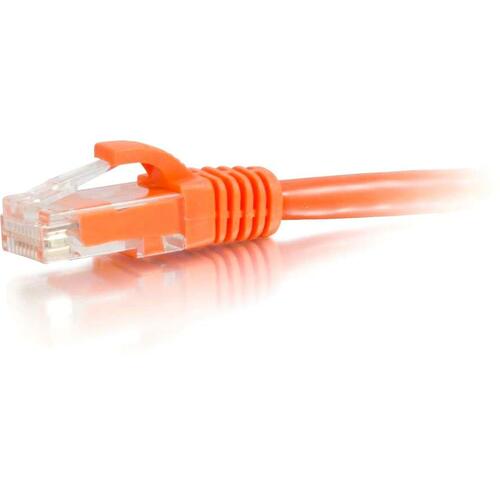 C2G 20ft Cat6 Snagless Unshielded (UTP) Ethernet Patch Cable - Orange 04023