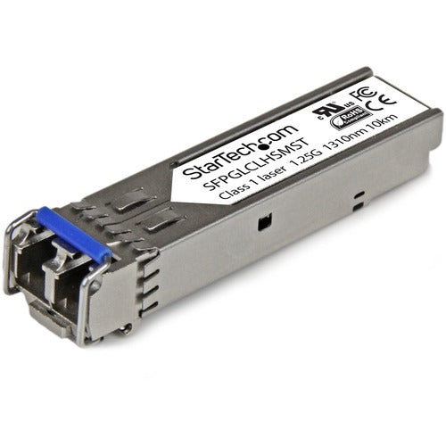 StarTech.com Cisco Compatible Gigabit Fiber SFP Transceiver Module SM LC - 10 km (Mini-GBIC) SFPGLCLHSMST