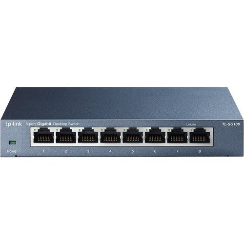 TP-Link 8-Port 10/100/1000Mbps Desktop Switch TL-SG108