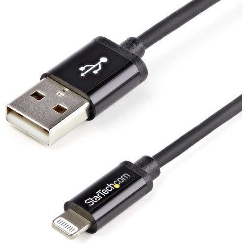 StarTech.com Sync/Charge Lightning/USB Data Transfer Cable USBLT1MB