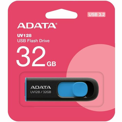 Adata UV128 32GB USB 3.2 (Gen 1) Flash Drive AUV128-32G-RBE