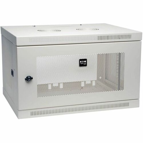 Tripp Lite by Eaton White SmartRack 6U Wall-Mount Rack Enclosure Cabinet SRW6UW