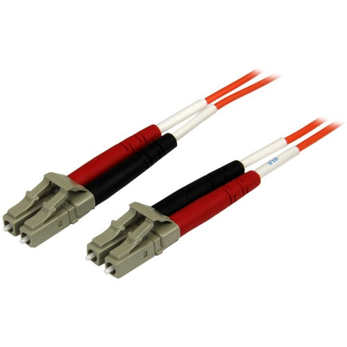 StarTech.com 3m OFNP Plenum Multimode 50/125 Duplex Fiber Patch Cable LC - LC 50FIBPLCLC3