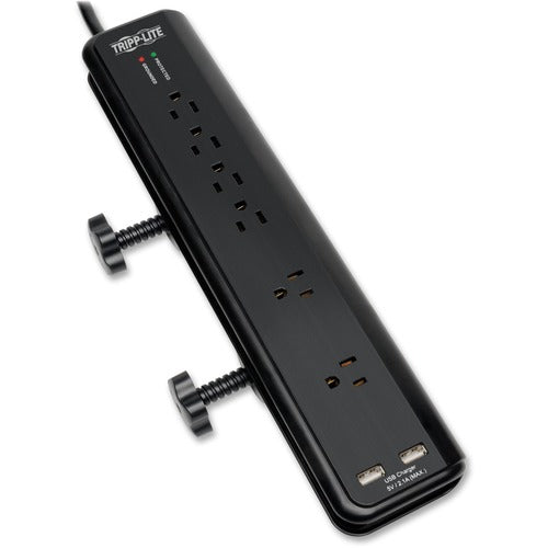 Tripp Lite by Eaton 6-outlet 2100J Surge Protector TLP606DMUSB