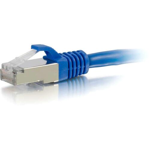 C2G 15ft Cat6a Snagless Shielded (STP) Ethernet Network Patch Cable - Blue 00684