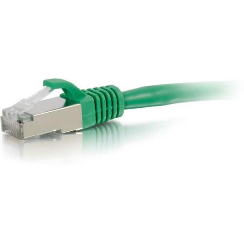 C2G 3ft Cat6 Snagless Shielded (STP) Ethernet Network Patch Cable - Green 00827