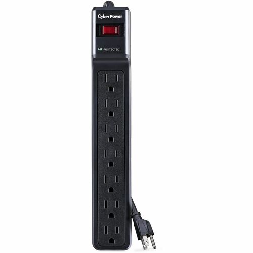 CyberPower CSB7012 Essential 7-Outlets Surge Suppressor with 1500 Joules and 12FT Cord CSB7012