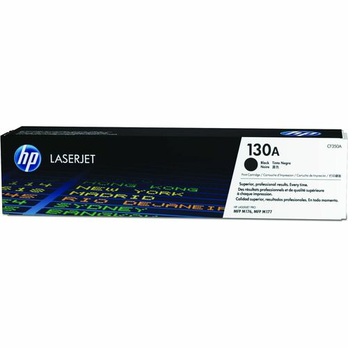 HP 130A (CF350A) Black Original LaserJet Toner Cartridge CF350A