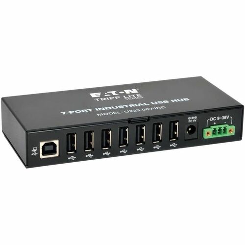 Tripp Lite by Eaton 7-Port Industrial USB 2.0 Hub with 15kV ESD Immunity U223-007-IND