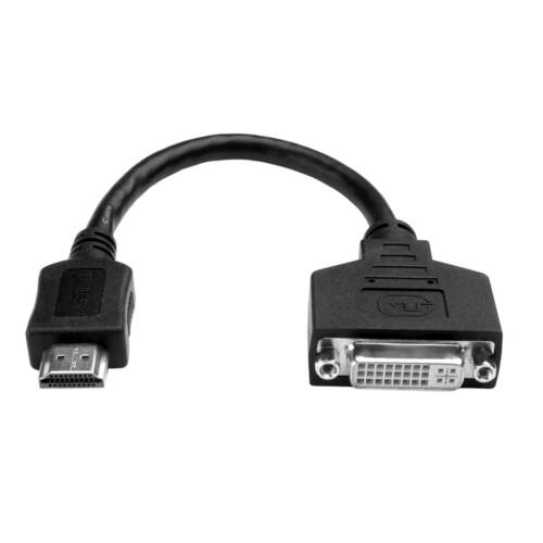 Tripp Lite series DVI-D Female to HDMI Male Gold Adapter, 8 Inch P132-08N