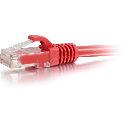 C2G 6in Cat6 Snagless Unshielded (UTP) Ethernet Network Patch Cable - Red 00955