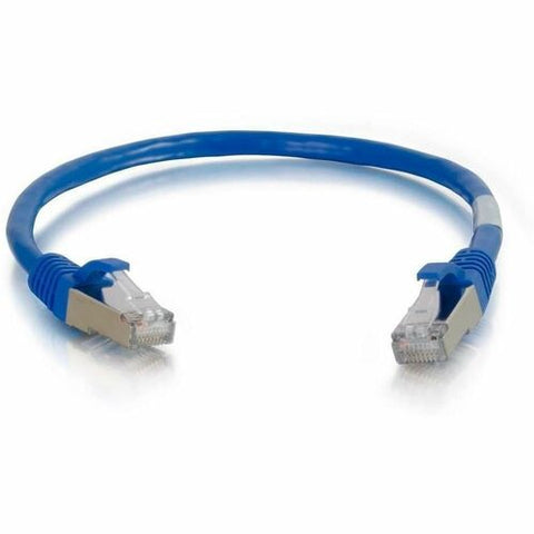 C2G 6in Cat6 Snagless Unshielded (UTP) Ethernet Network Patch Cable - Blue 00980