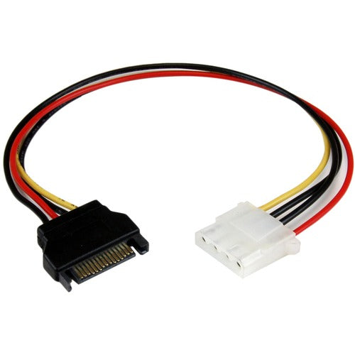 StarTech.com 12in SATA to Molex LP4 Power Cable Adapter - F/M LP4SATAFM12