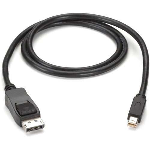 Black Box Mini DisplayPort to DisplayPort Cable, MM, 3-ft. (0.9-m) ENVMDPDP-0015-MM