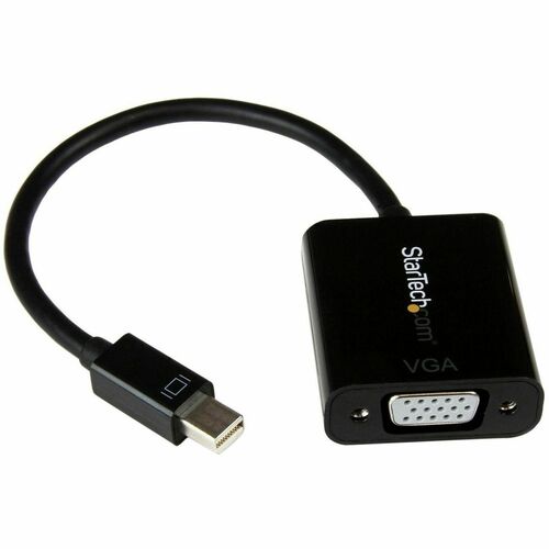 StarTech.com Mini DisplayPort 1.2 to VGA Adapter Converter - Mini DP to VGA - 1920x1200 MDP2VGA2