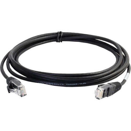 C2G 1.5ft Cat6 Slim Snagless Unshielded (UTP) Ethernet Cable - Black 01099