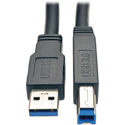 Tripp Lite by Eaton 25ft. SuperSpeed USB3.0 A/B Active Device Cable (A Male to B Male) U328-025